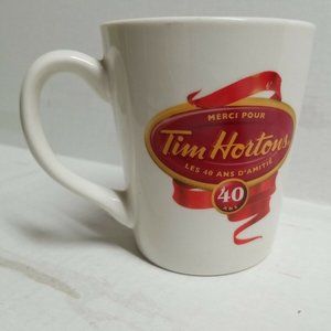 Tim Hortons 40th Anniversary 2004 Limited Edition No.04 Coffee Mug